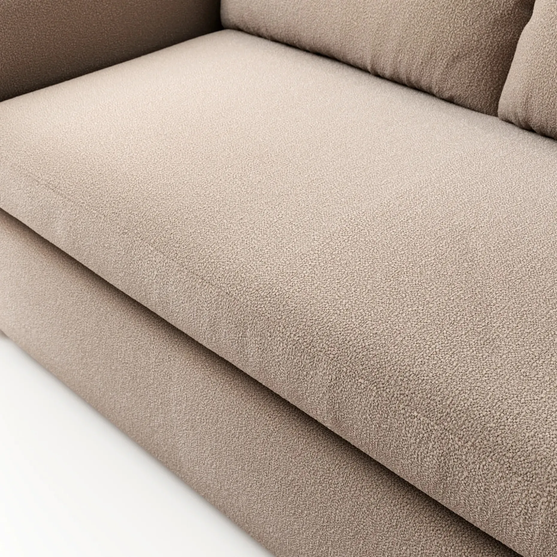 Landry 91" Corner Sectional - Sandstone Wool Bouclé
