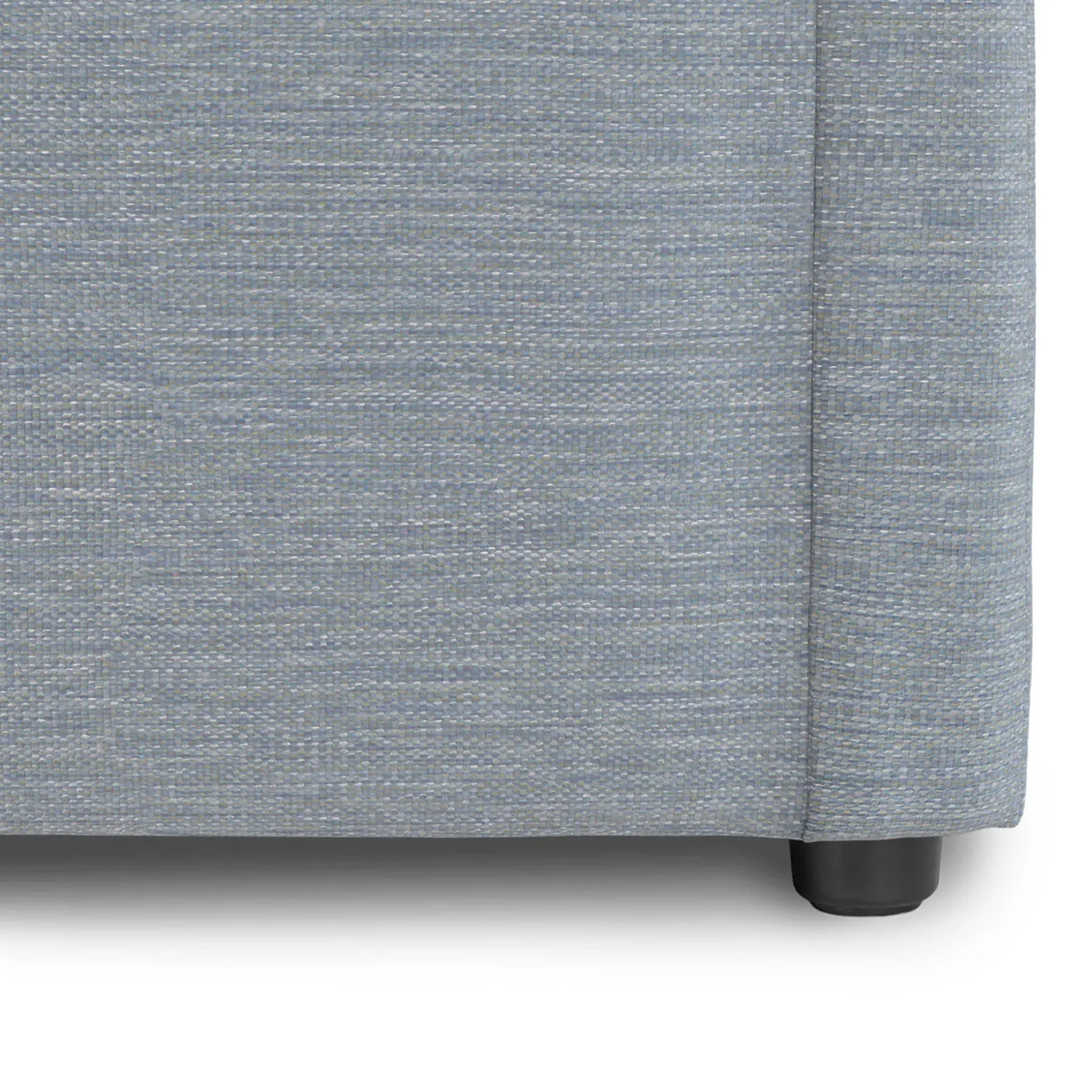 Landry 91" Corner Sectional - Silver Light Blue