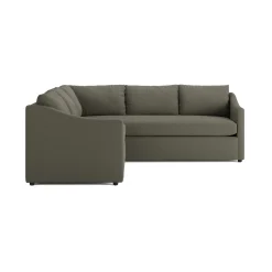 Landry 91" Corner Sectional - Silver Moss