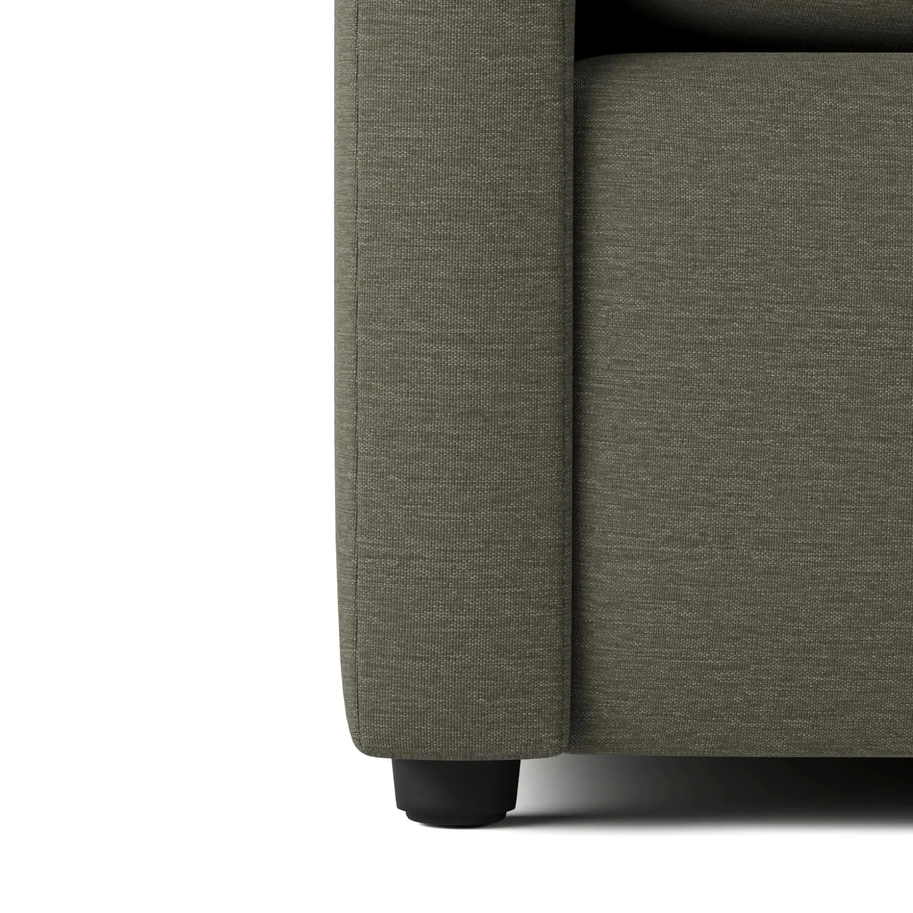 Landry 91" Corner Sectional - Silver Moss