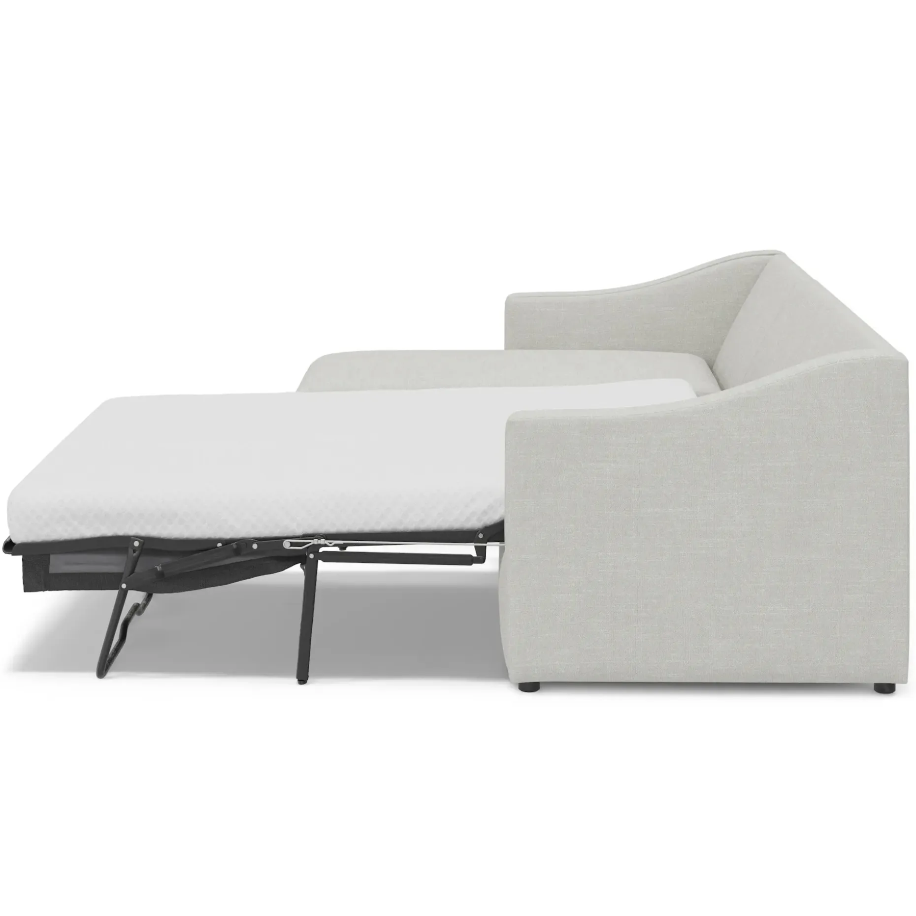 Landry 109" Left Storage Sleeper Sectional - Napa Dove