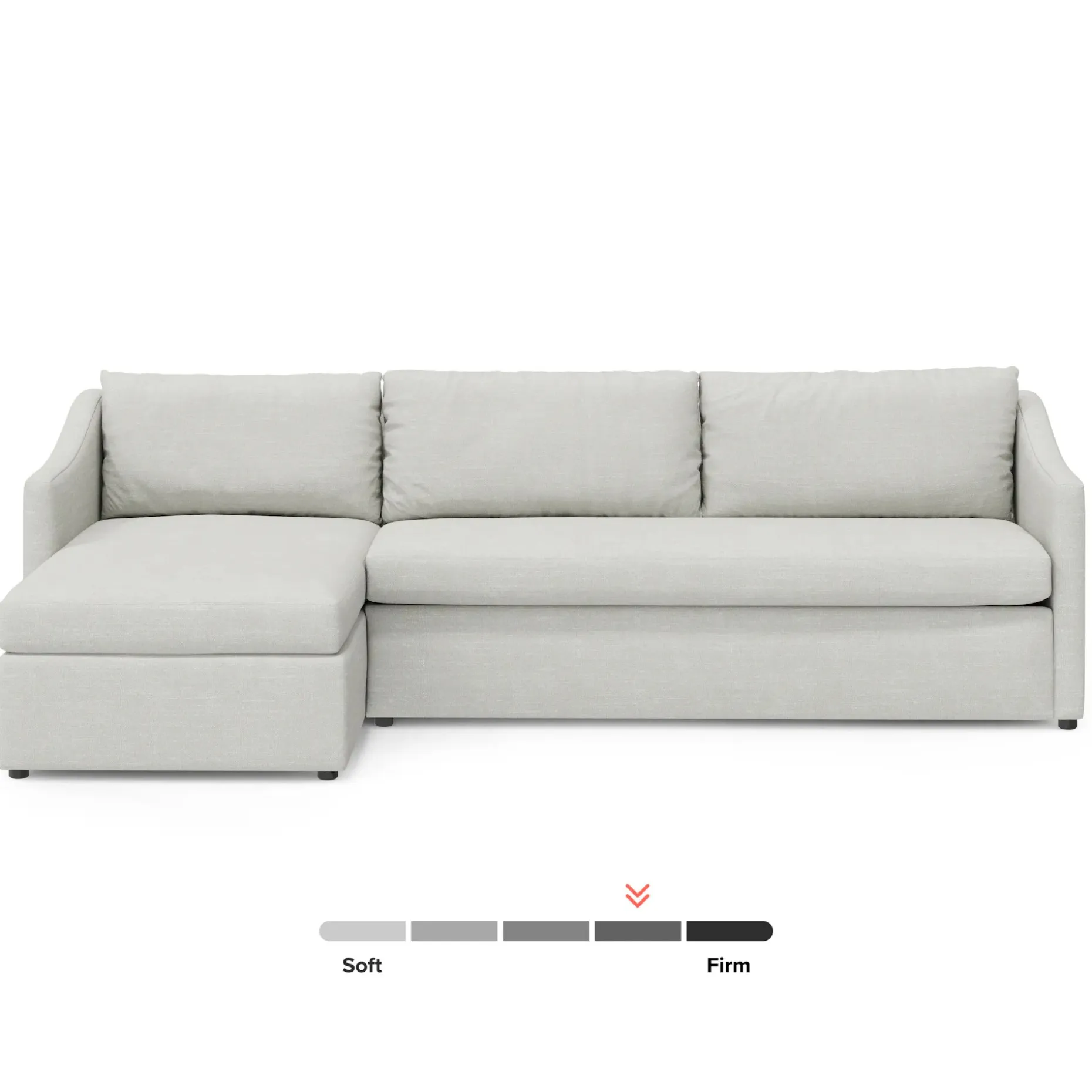 Landry 109" Left Storage Sleeper Sectional - Napa Dove
