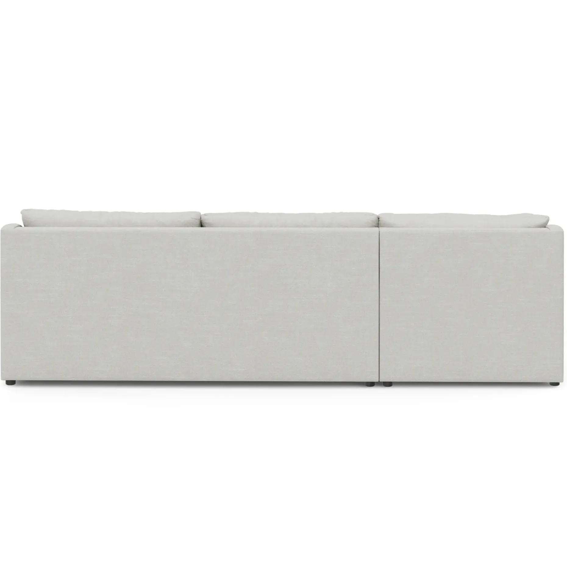 Landry 109" Left Storage Sleeper Sectional - Napa Dove