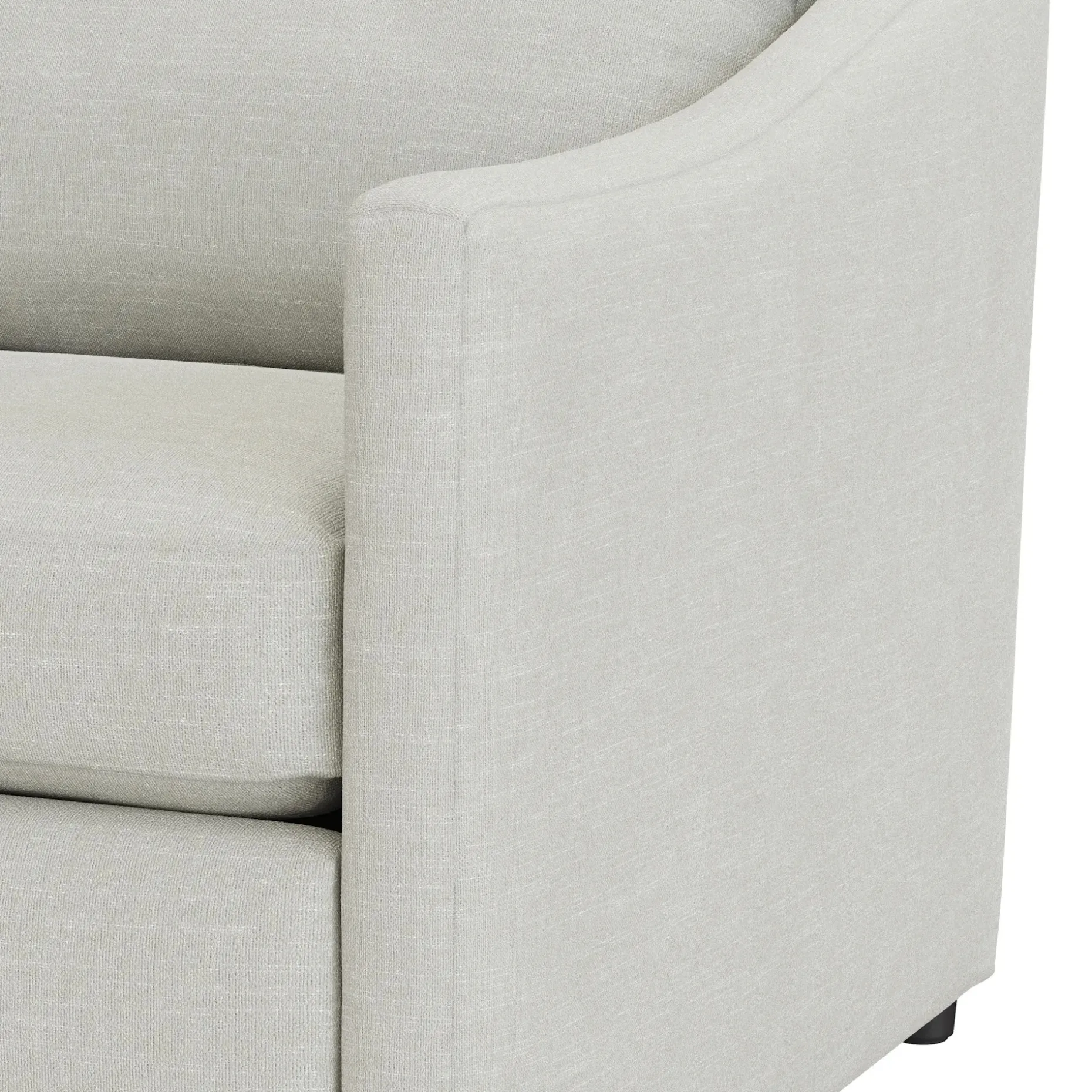 Landry 109" Left Storage Sleeper Sectional - Napa Dove