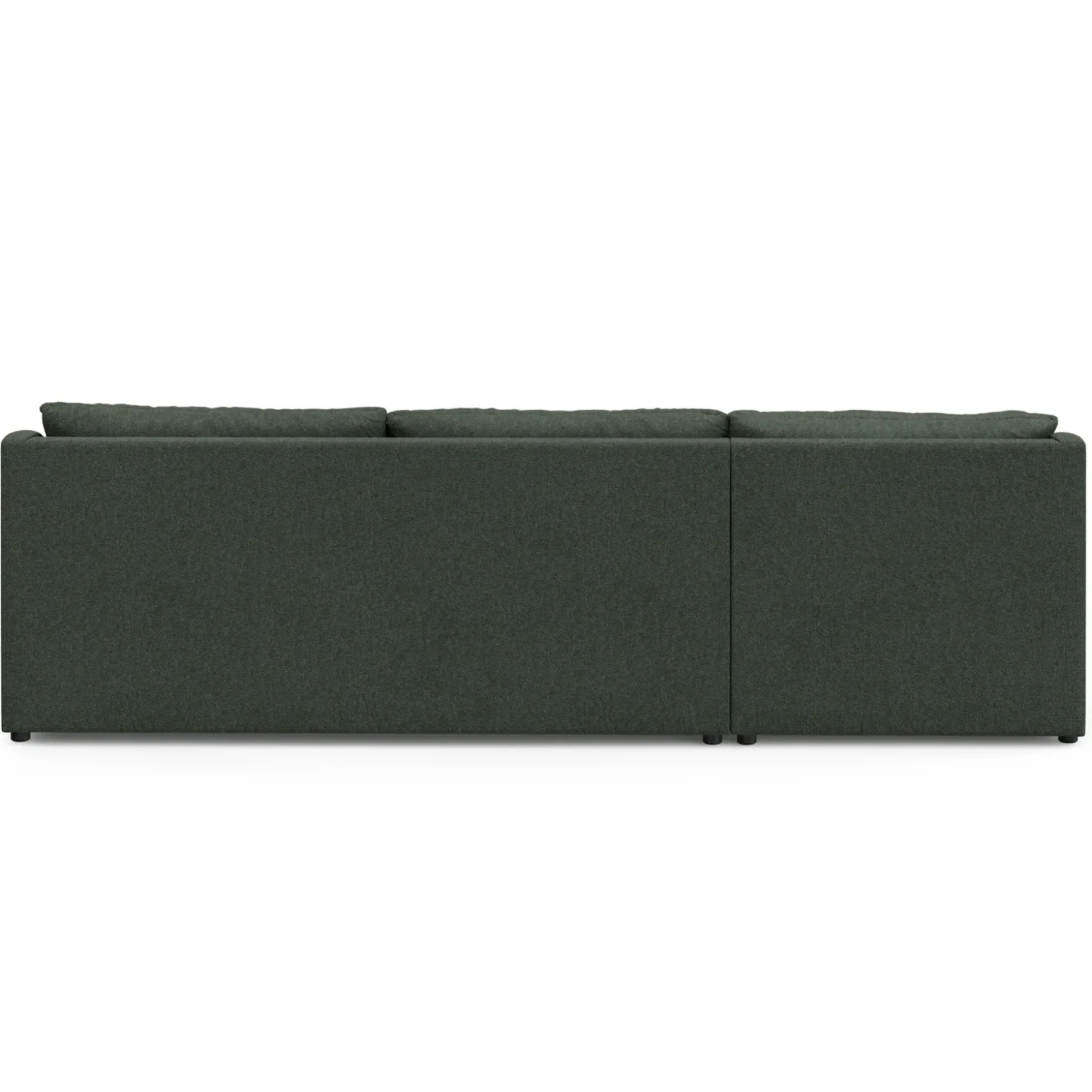 Landry 109" Left Storage Sleeper Sectional - Green Wool Bouclé