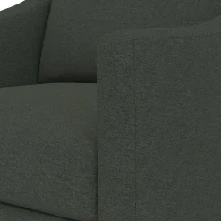 Landry 32.25" Lounge Chair - Green Wool Bouclé