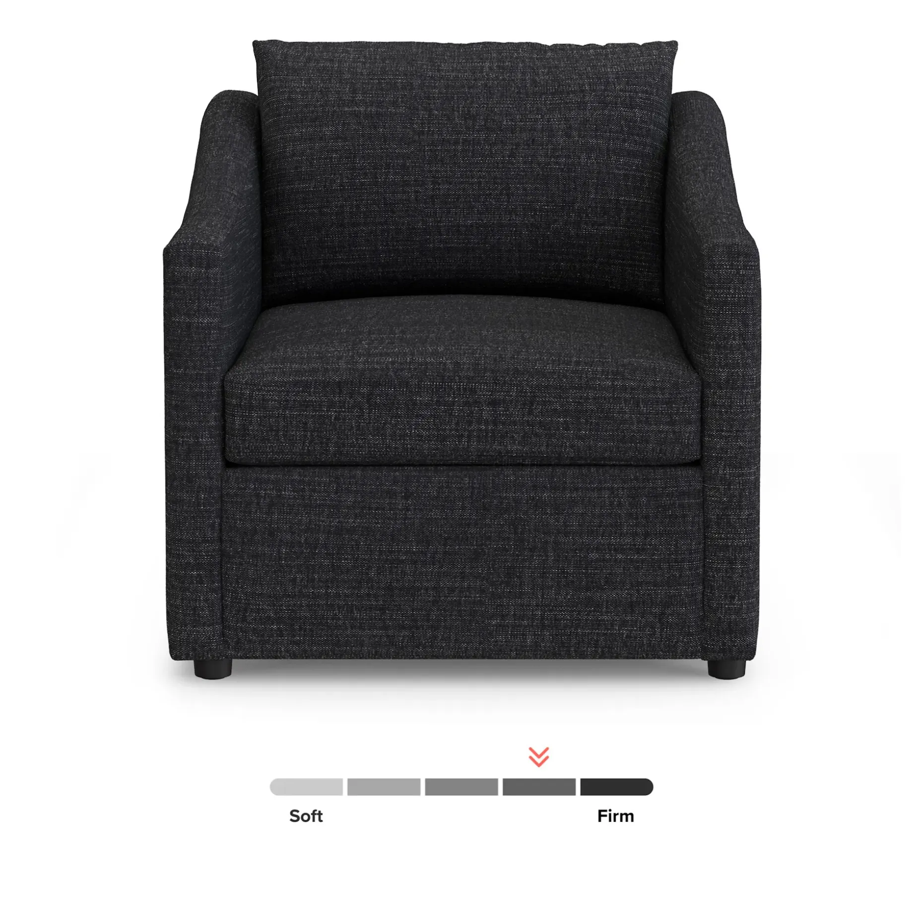 Landry 32.25" Lounge Chair - Napa Charcoal