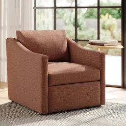 Landry 32.25" Lounge Chair - Napa Rust