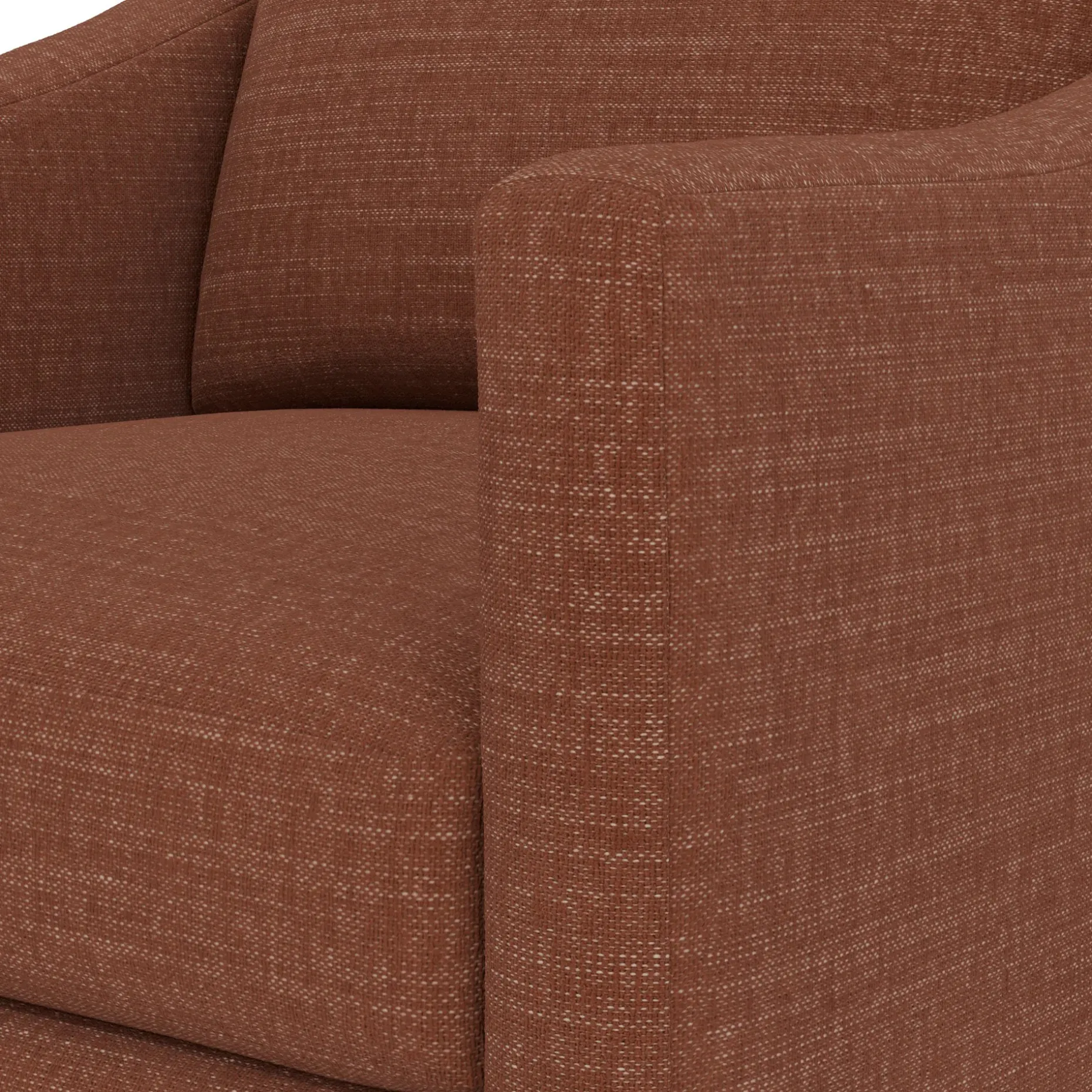 Landry 32.25" Lounge Chair - Napa Rust