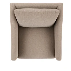 Landry 32.25" Lounge Chair - Sandstone Wool Bouclé