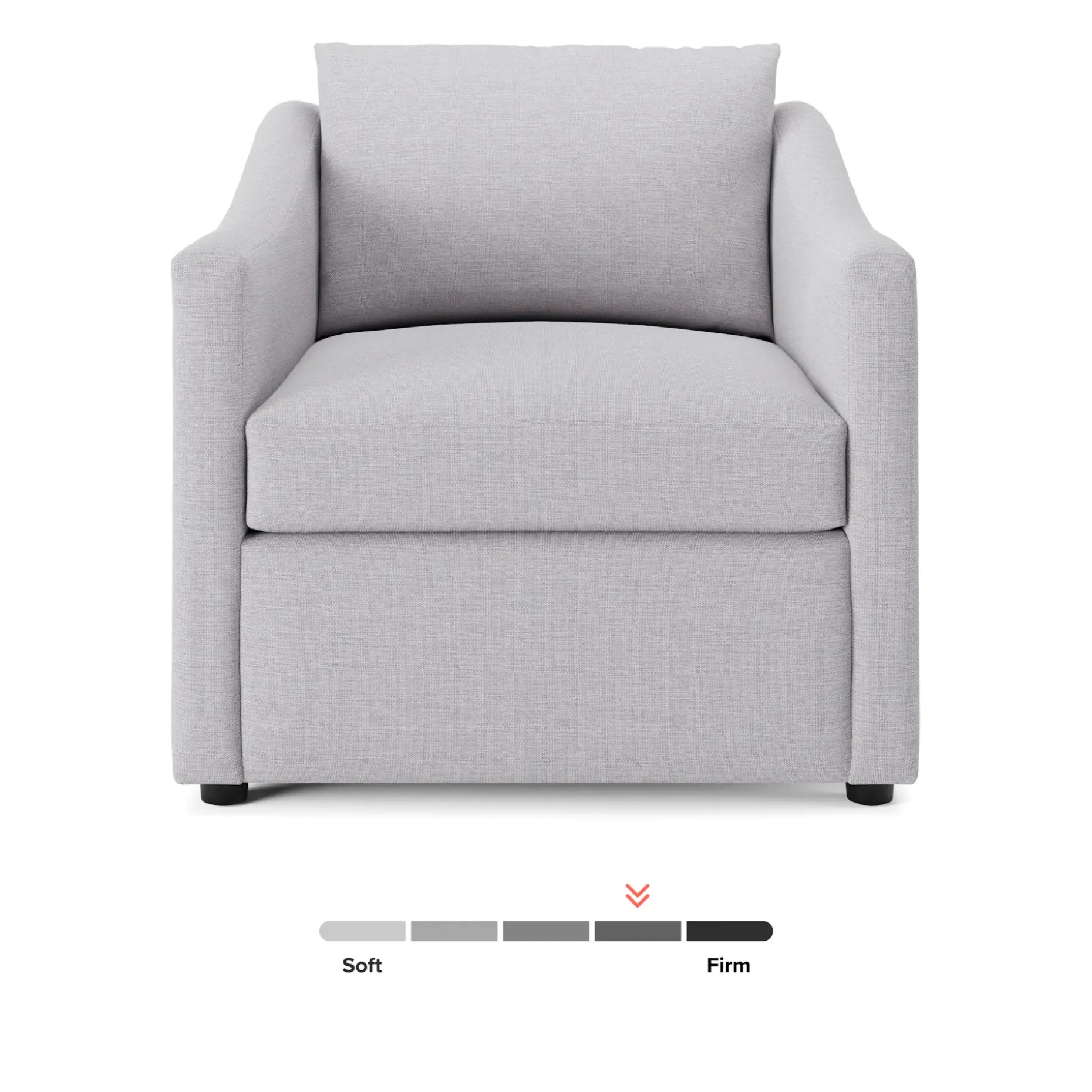 Landry 32.25" Lounge Chair - Silver Ivory