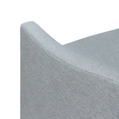 Landry 32.25" Lounge Chair - Silver Light Blue