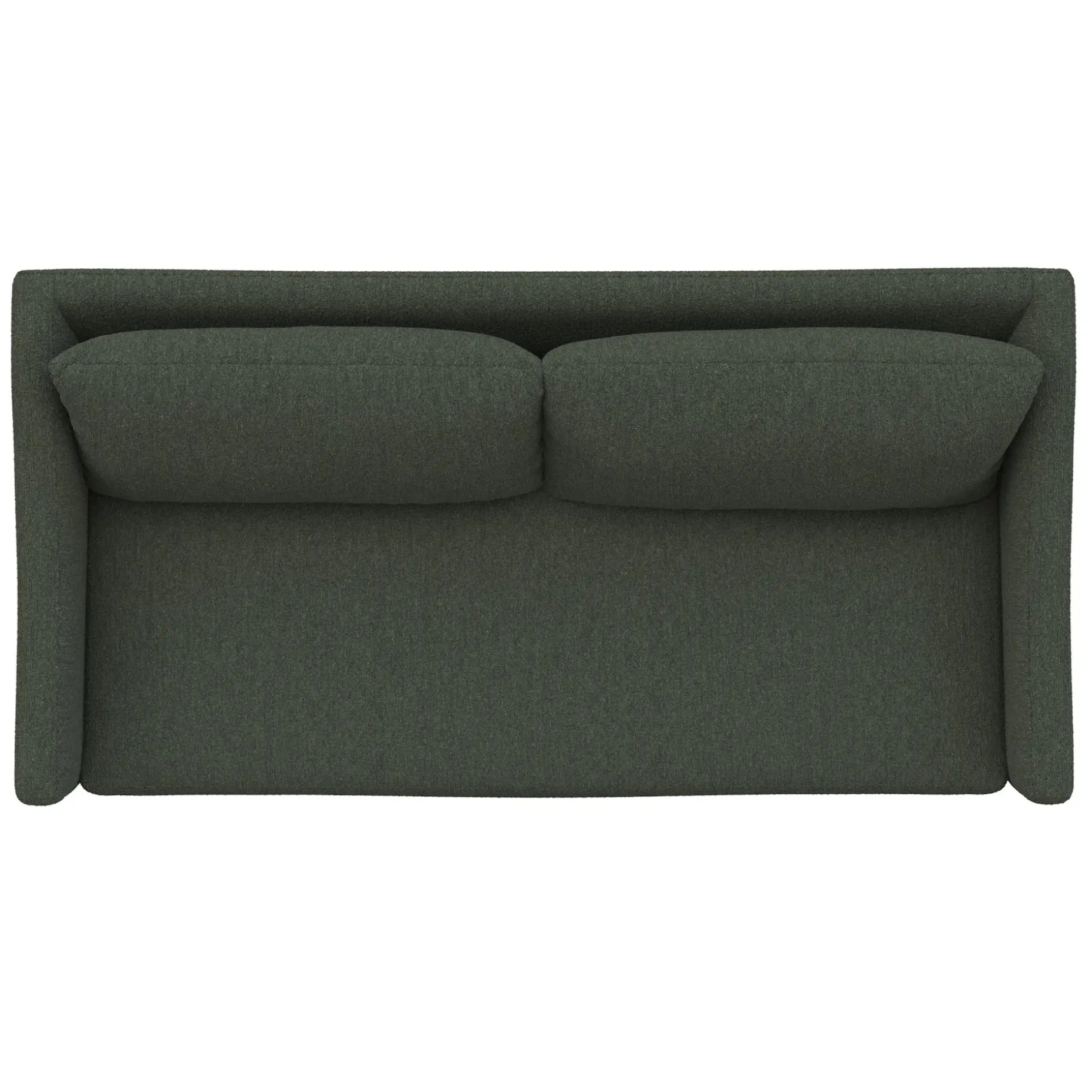 Landry 72" Loveseat - Green Wool Bouclé