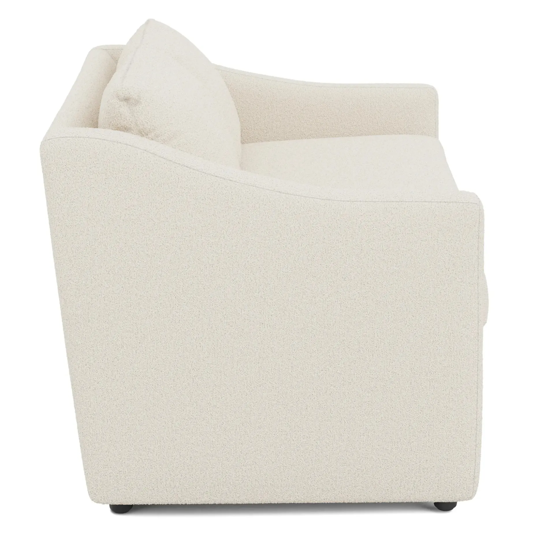 Landry 72" Loveseat - Ivory Wool Bouclé