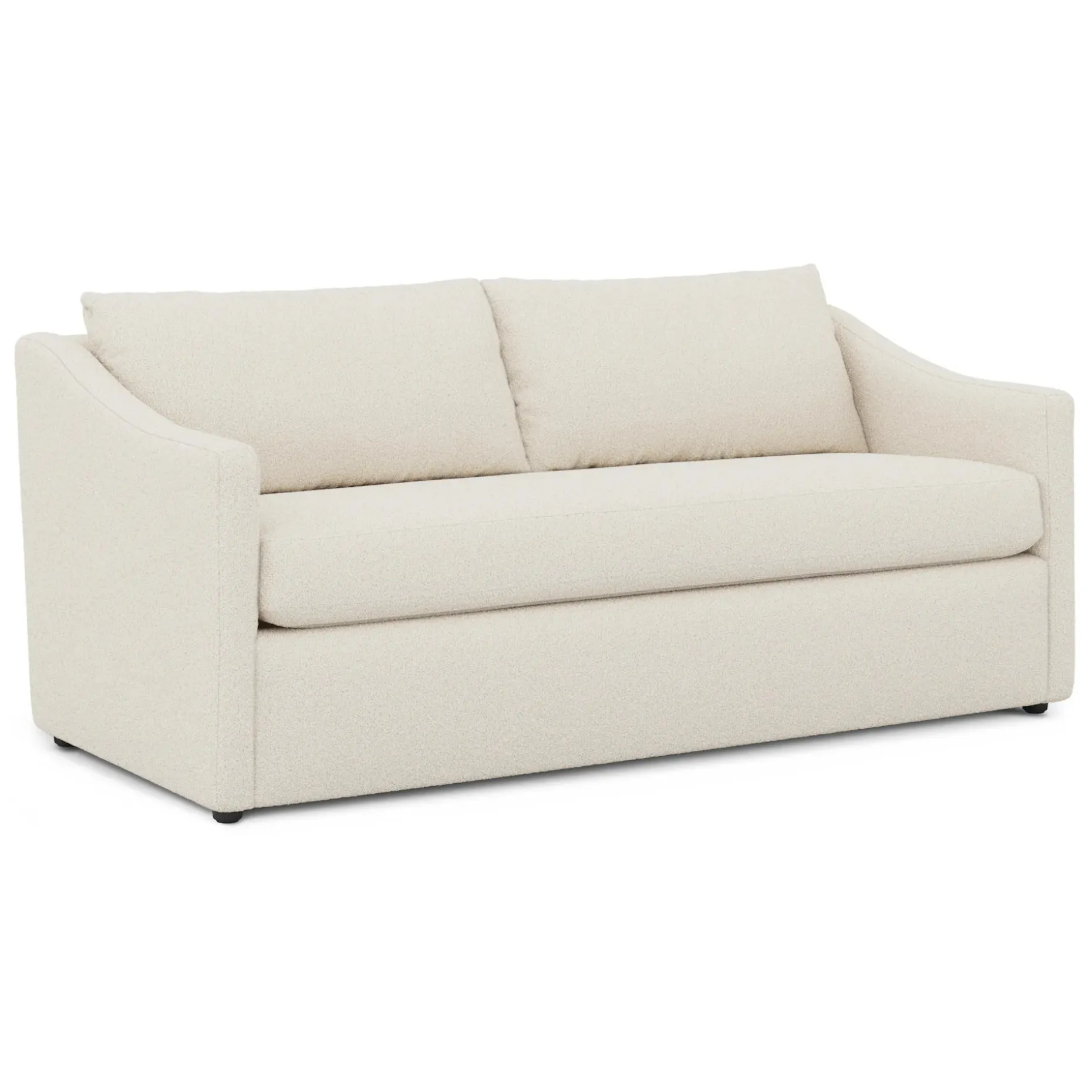 Landry 72" Loveseat - Ivory Wool Bouclé