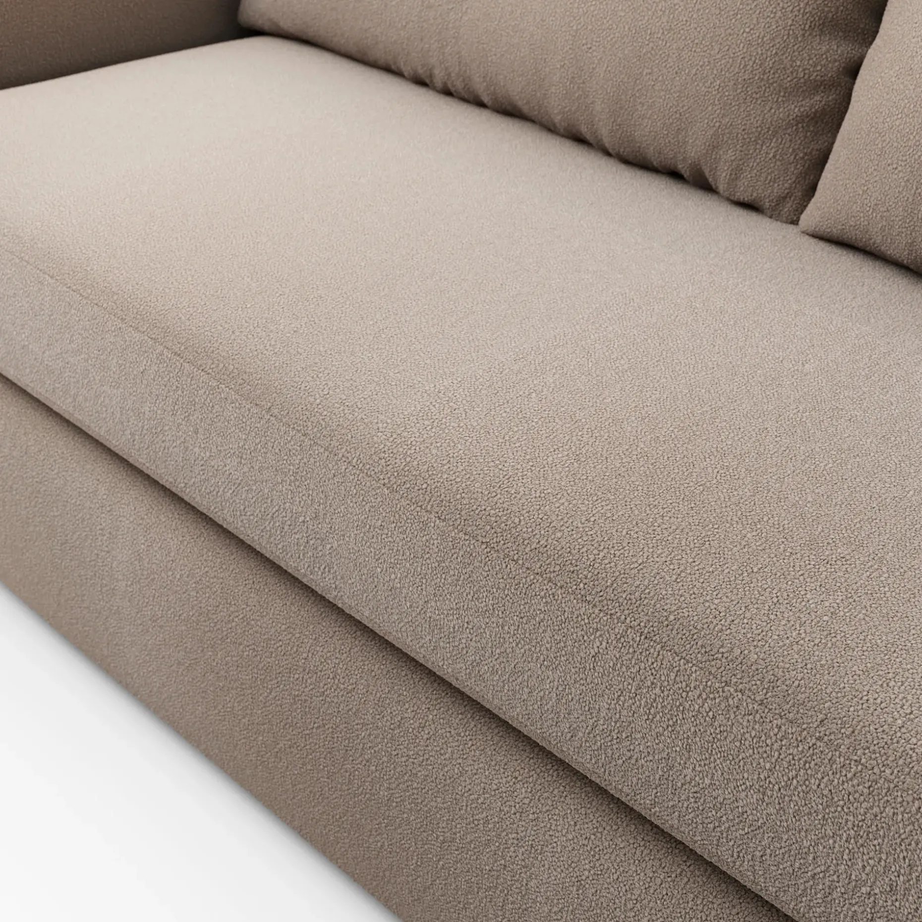 Landry 72" Loveseat - Sandstone Wool Bouclé