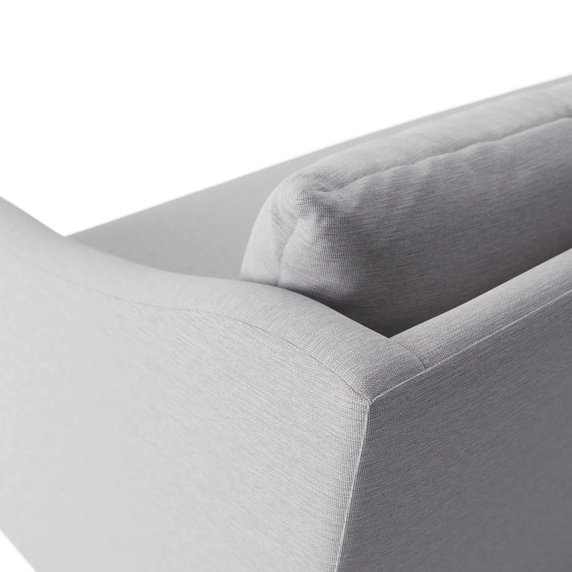 Landry 72" Loveseat - Silver Ivory