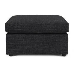 Landry 28" Ottoman - Napa Charcoal