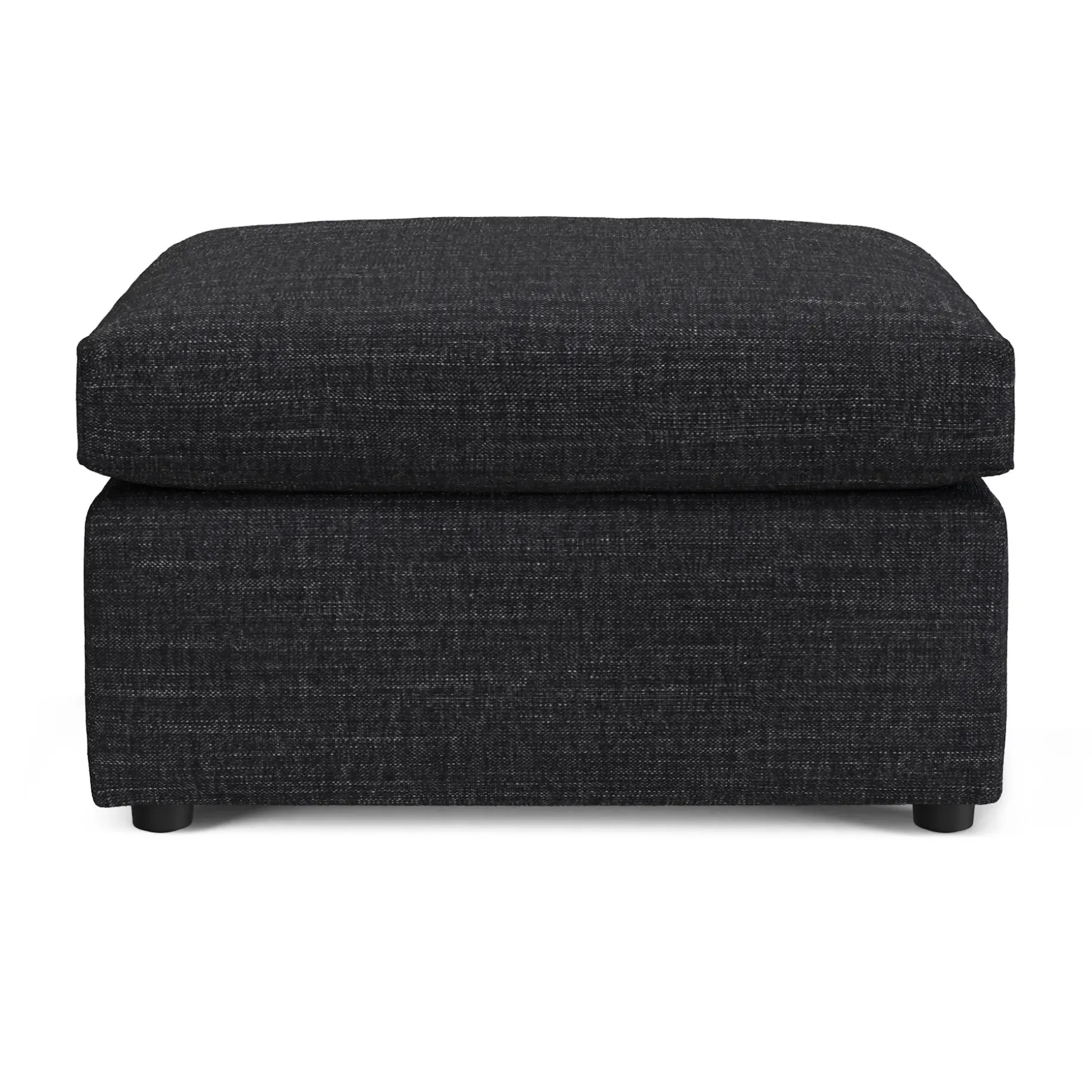 Landry 28" Ottoman - Napa Charcoal