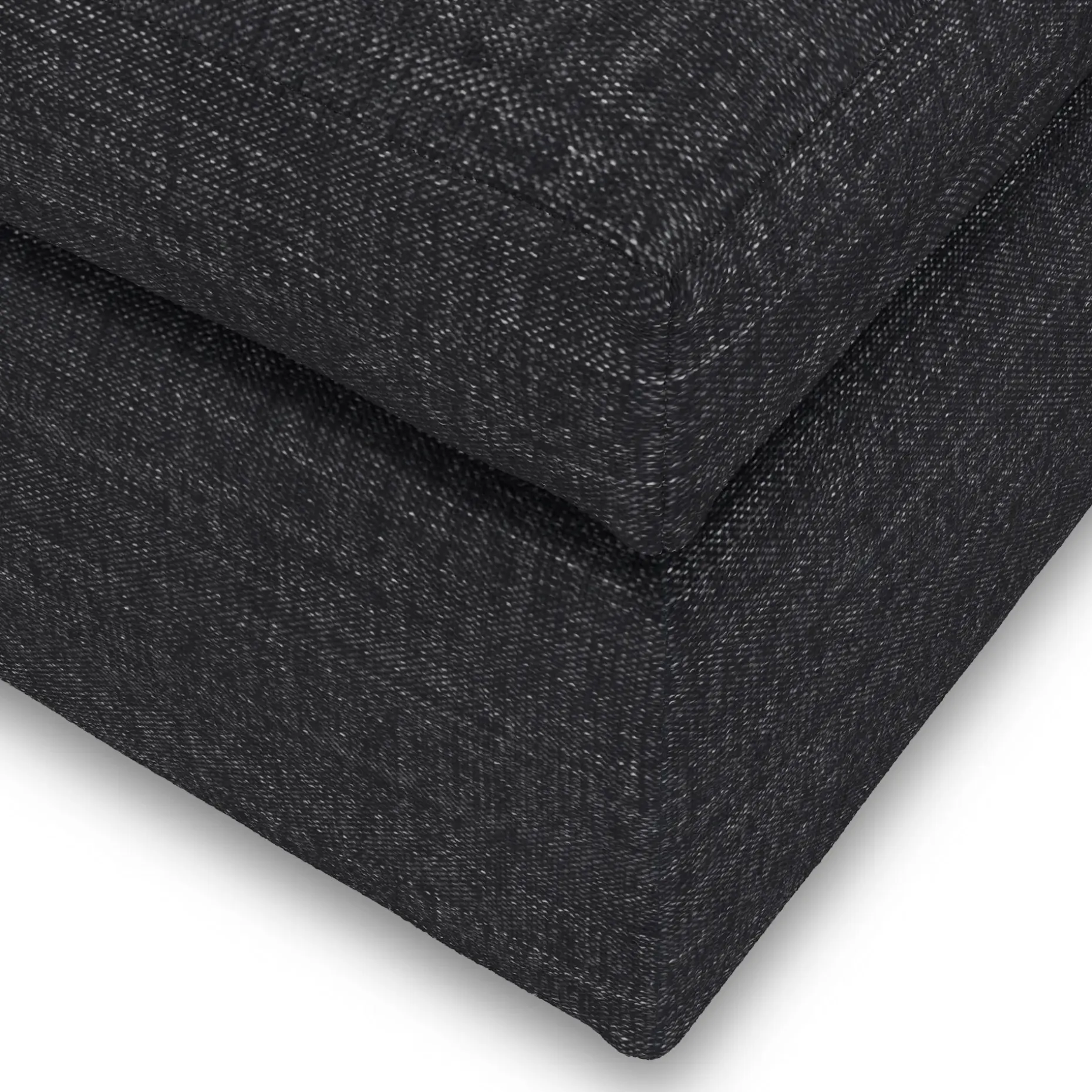 Landry 28" Ottoman - Napa Charcoal