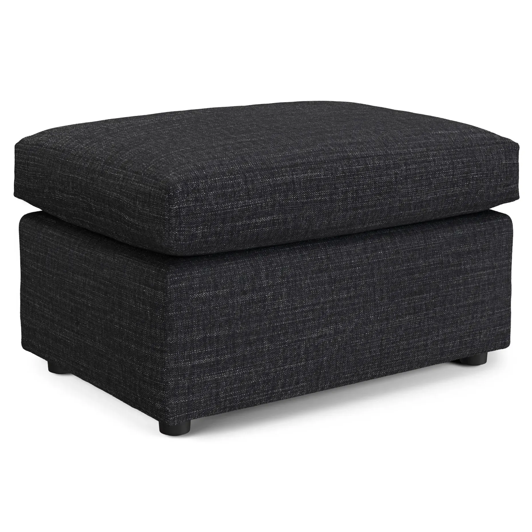 Landry 28" Ottoman - Napa Charcoal