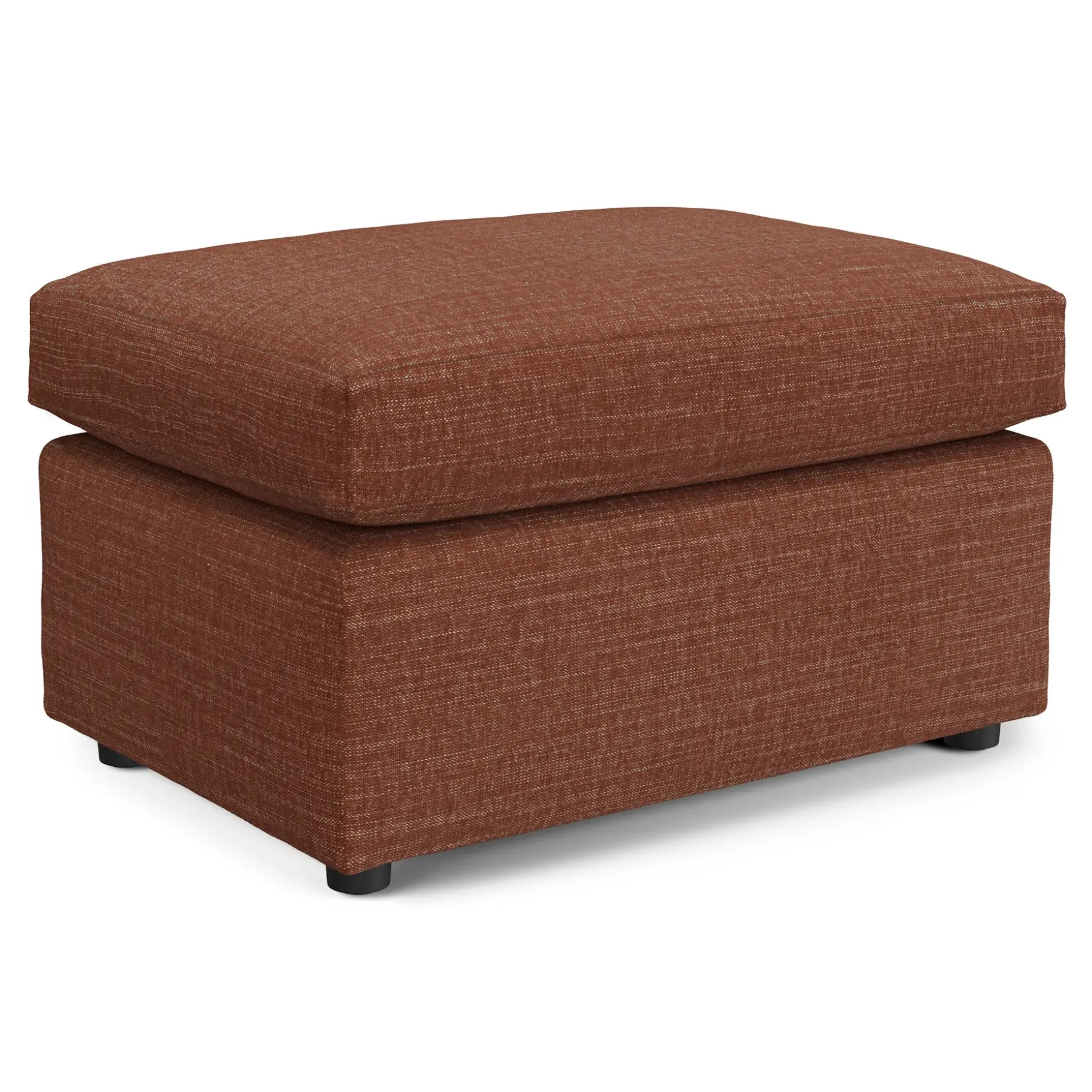 Landry 28" Ottoman - Napa Rust