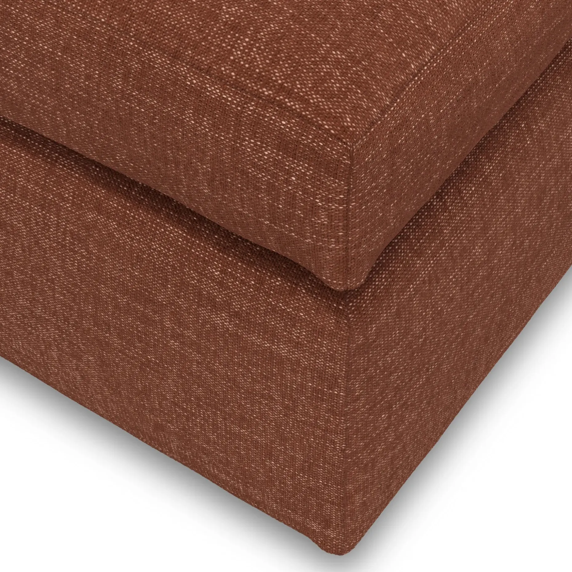 Landry 28" Ottoman - Napa Rust