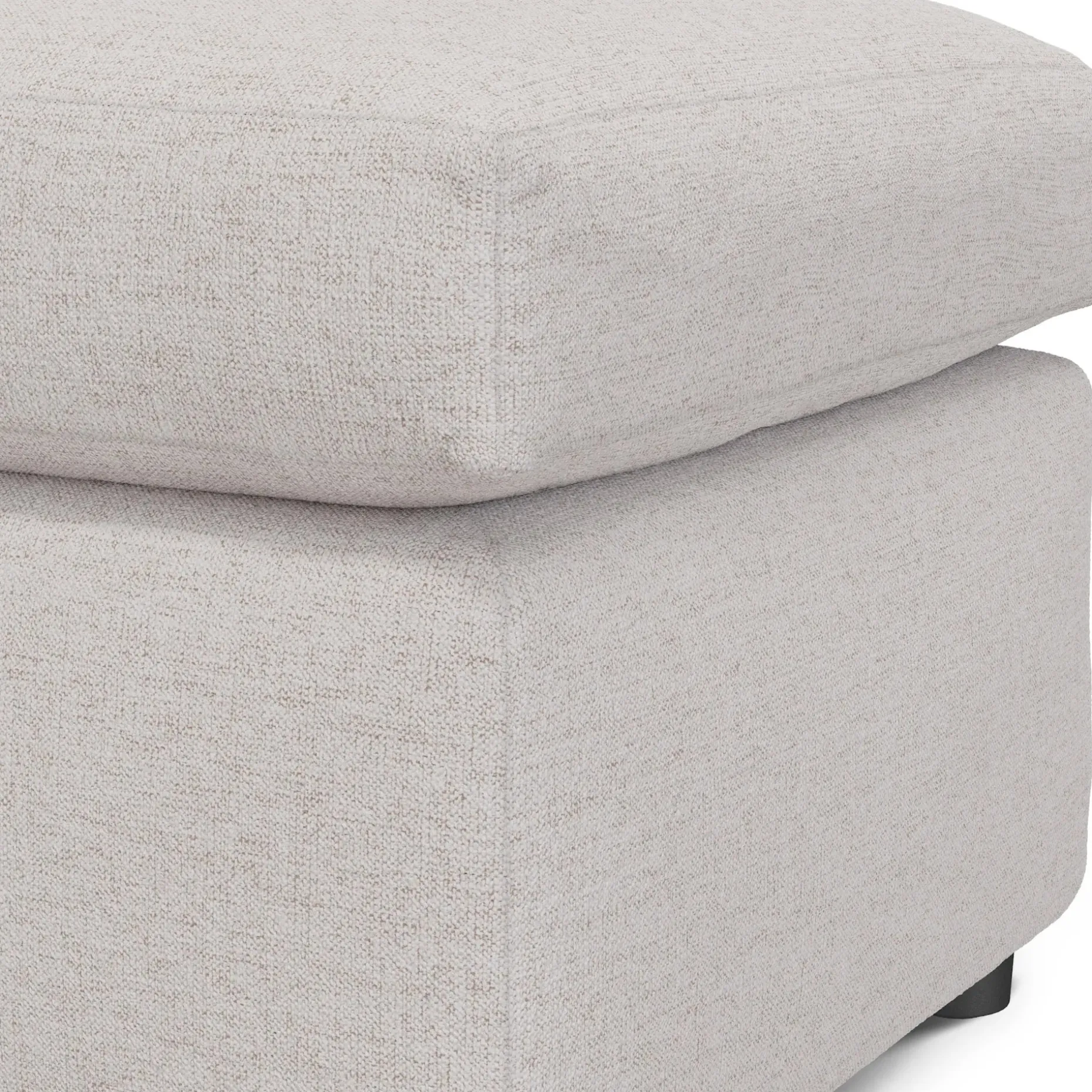 Landry 28" Ottoman - Napa White