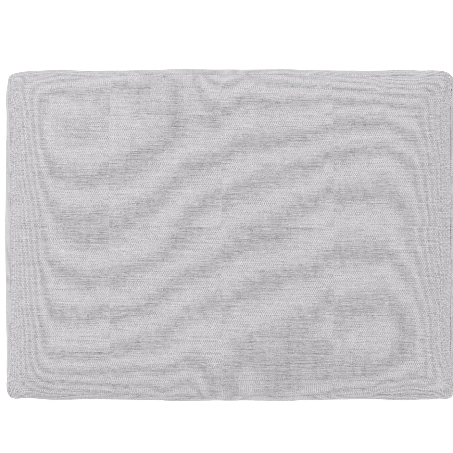 Landry 28" Ottoman - Silver Ivory