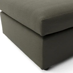 Landry 28" Ottoman - Silver Moss