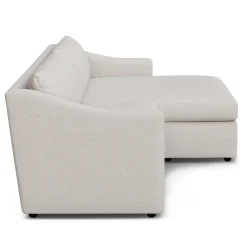 Landry 84.5" Reversible Storage Sectional - Napa White