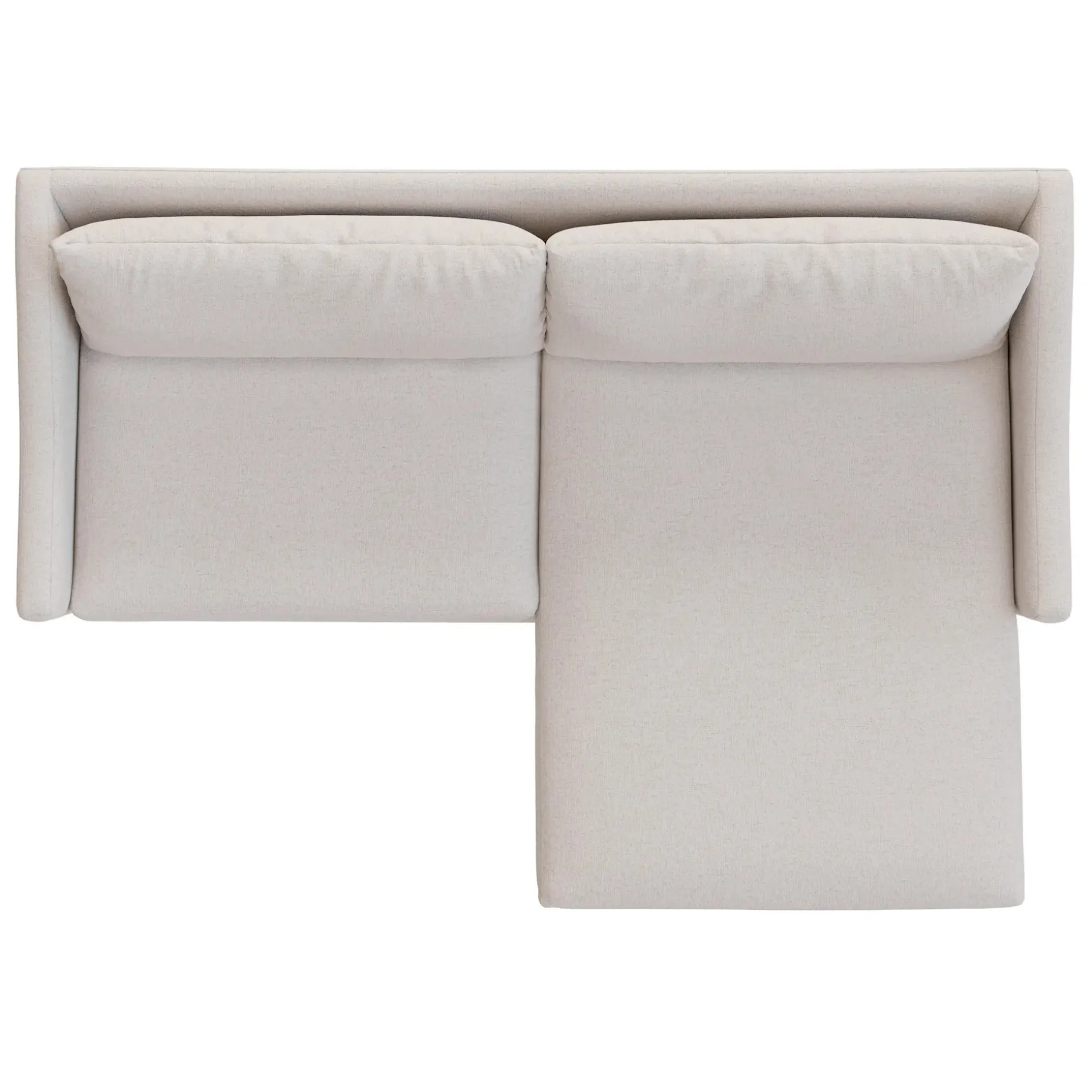 Landry 84.5" Reversible Storage Sectional - Napa White