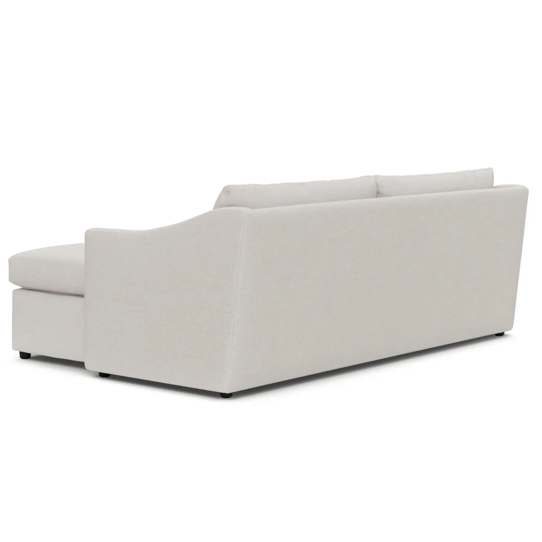 Landry 84.5" Reversible Storage Sectional - Napa White