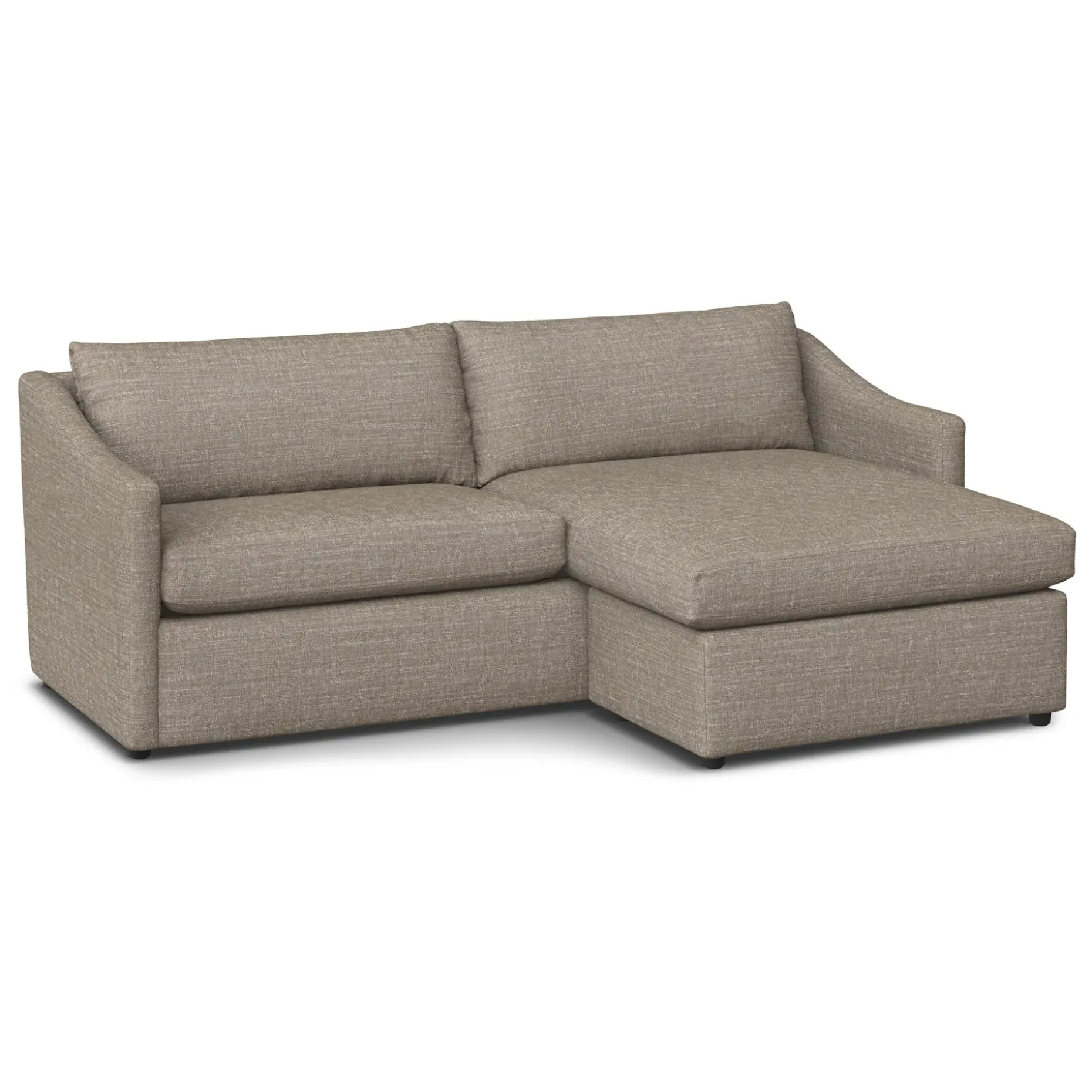 Landry 84.5" Reversible Storage Sectional - Napa Taupe