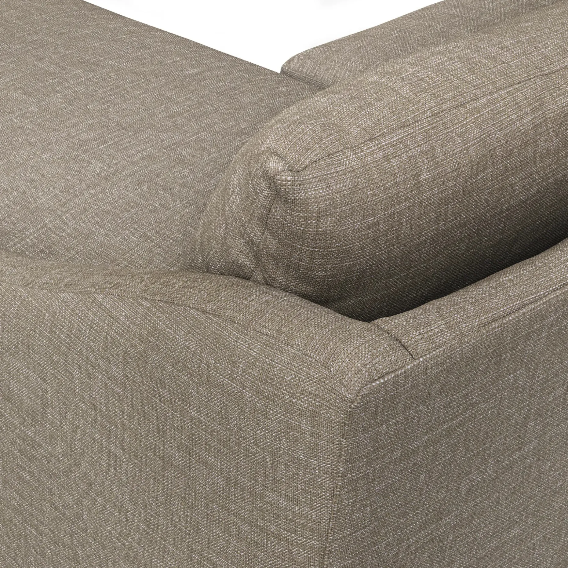 Landry 84.5" Reversible Storage Sectional - Napa Taupe