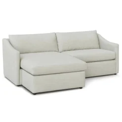 Landry 84.5" Reversible Storage Sectional - Napa Dove