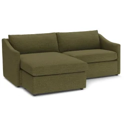 Landry 84.5" Reversible Storage Sectional - Napa Moss