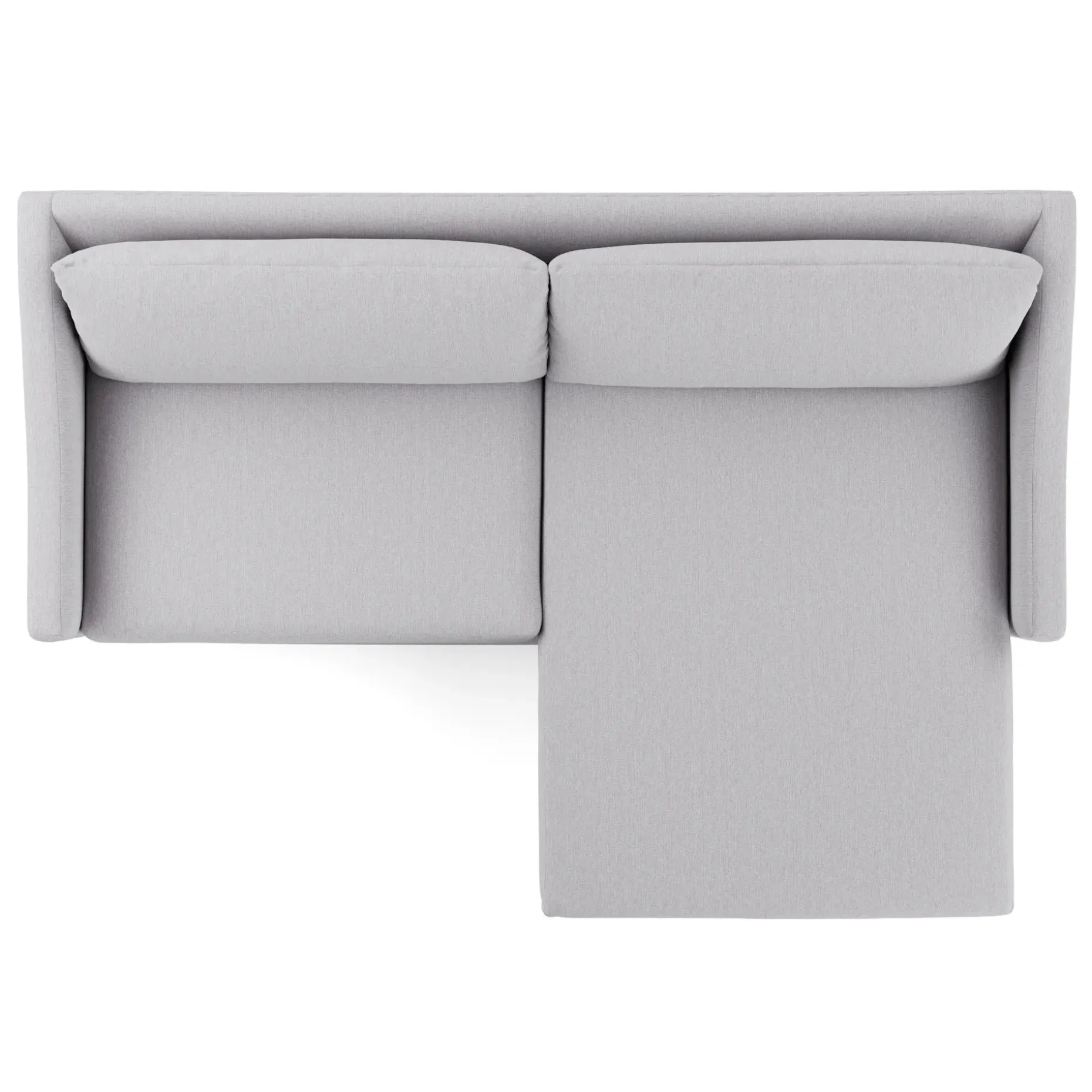 Landry 84.5" Reversible Storage Sectional - Silver Ivory