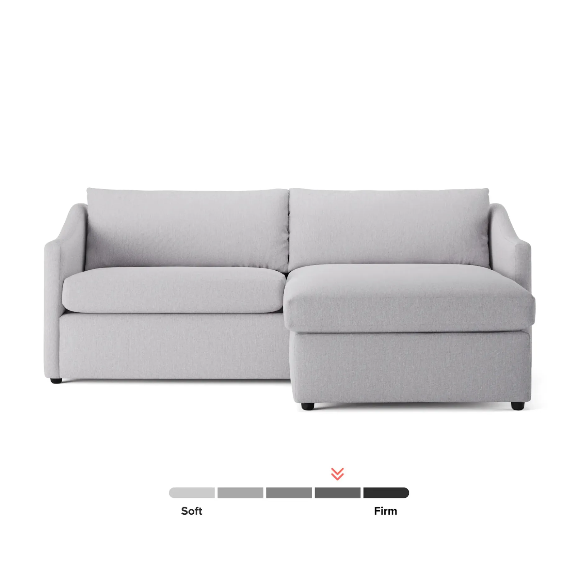 Landry 84.5" Reversible Storage Sectional - Silver Ivory