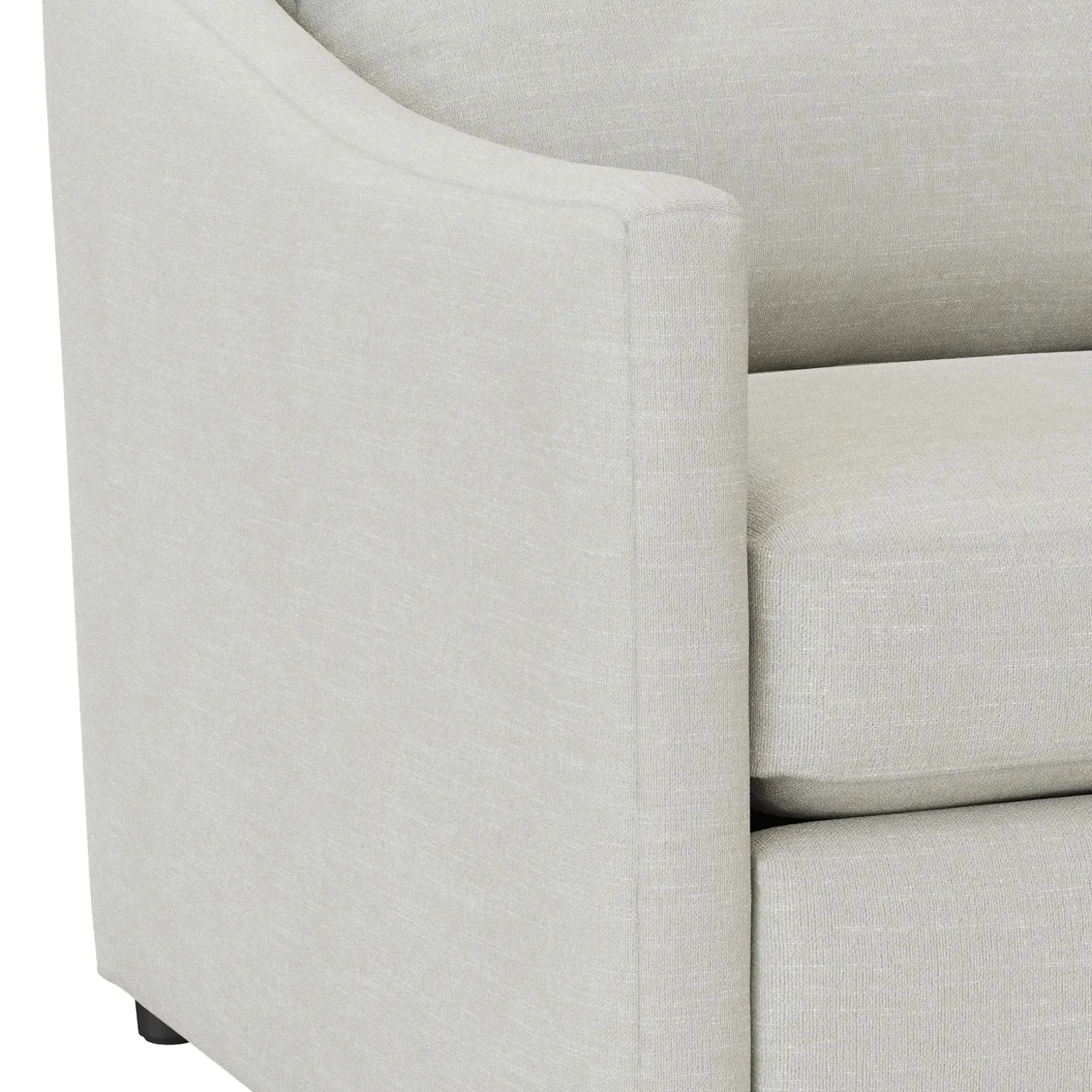 Landry 109" Right Storage Sleeper Sectional - Napa Dove