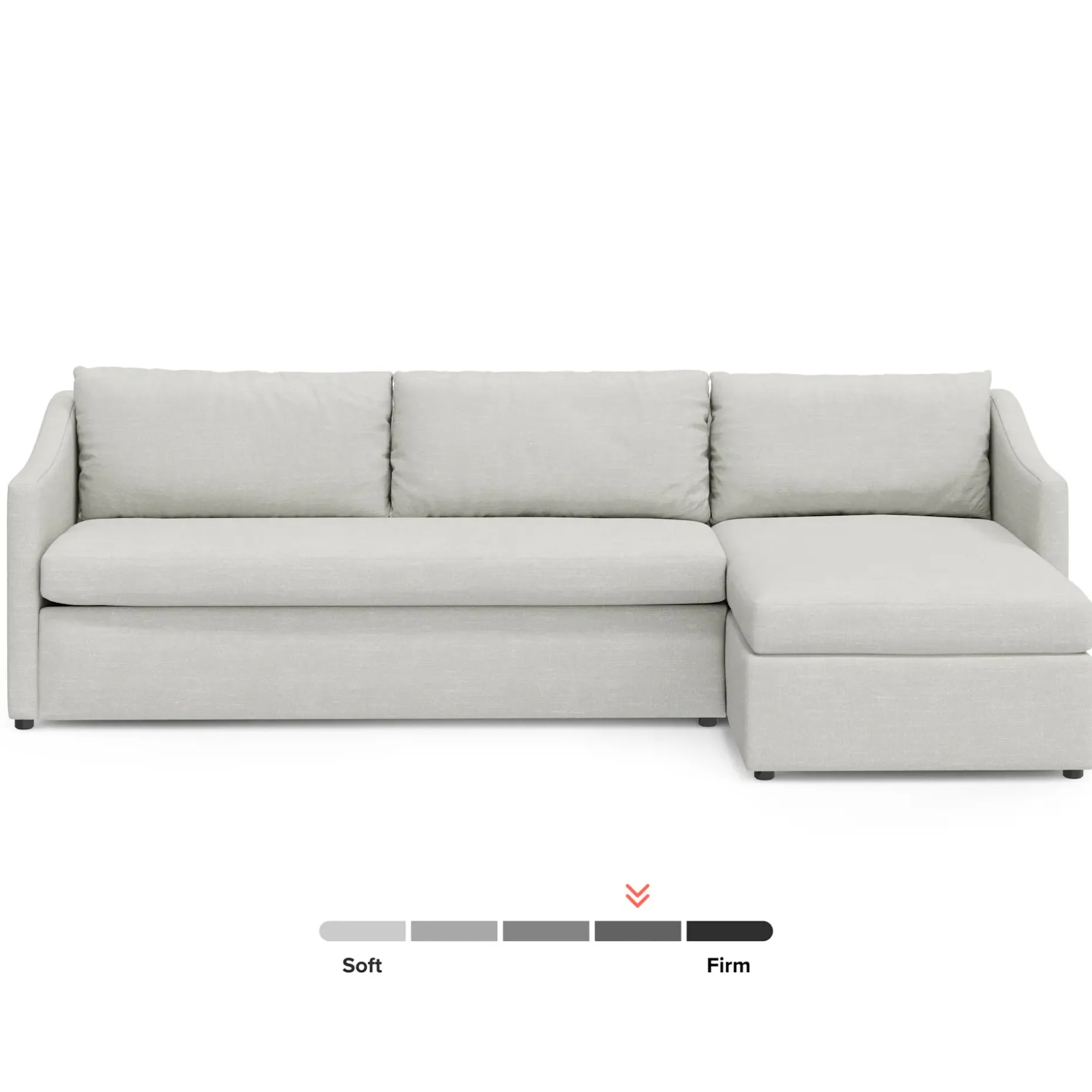 Landry 109" Right Storage Sleeper Sectional - Napa Dove