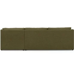 Landry 109" Right Storage Sleeper Sectional - Napa Moss