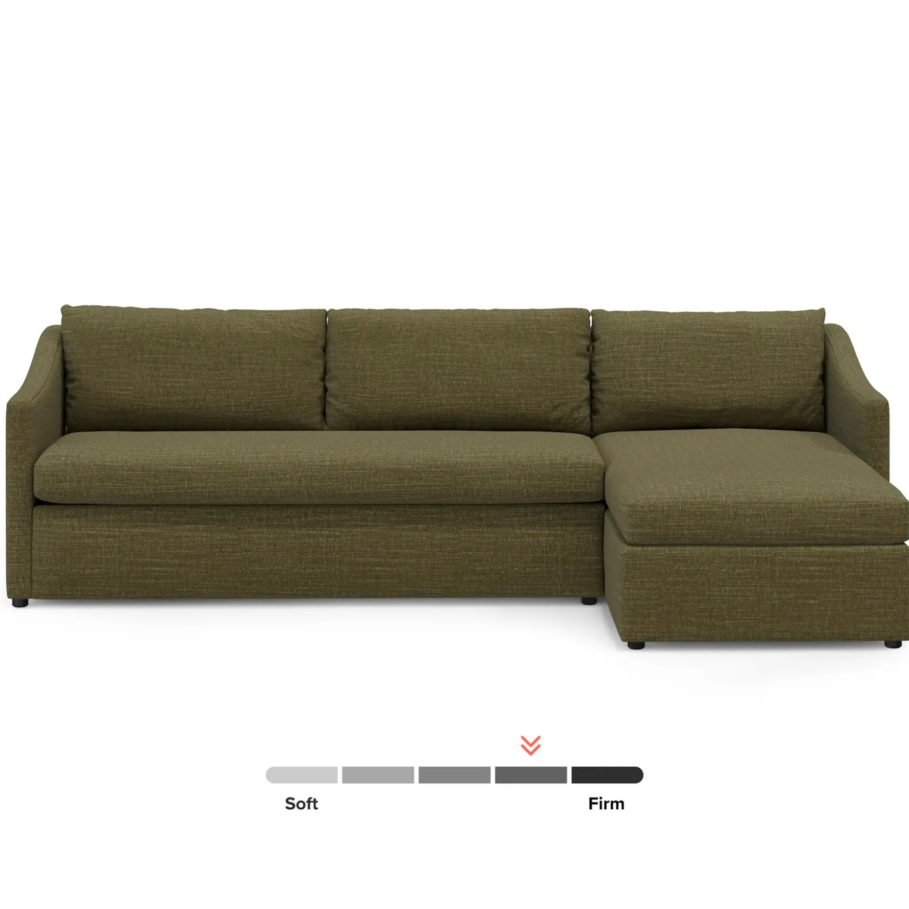 Landry 109" Right Storage Sleeper Sectional - Napa Moss