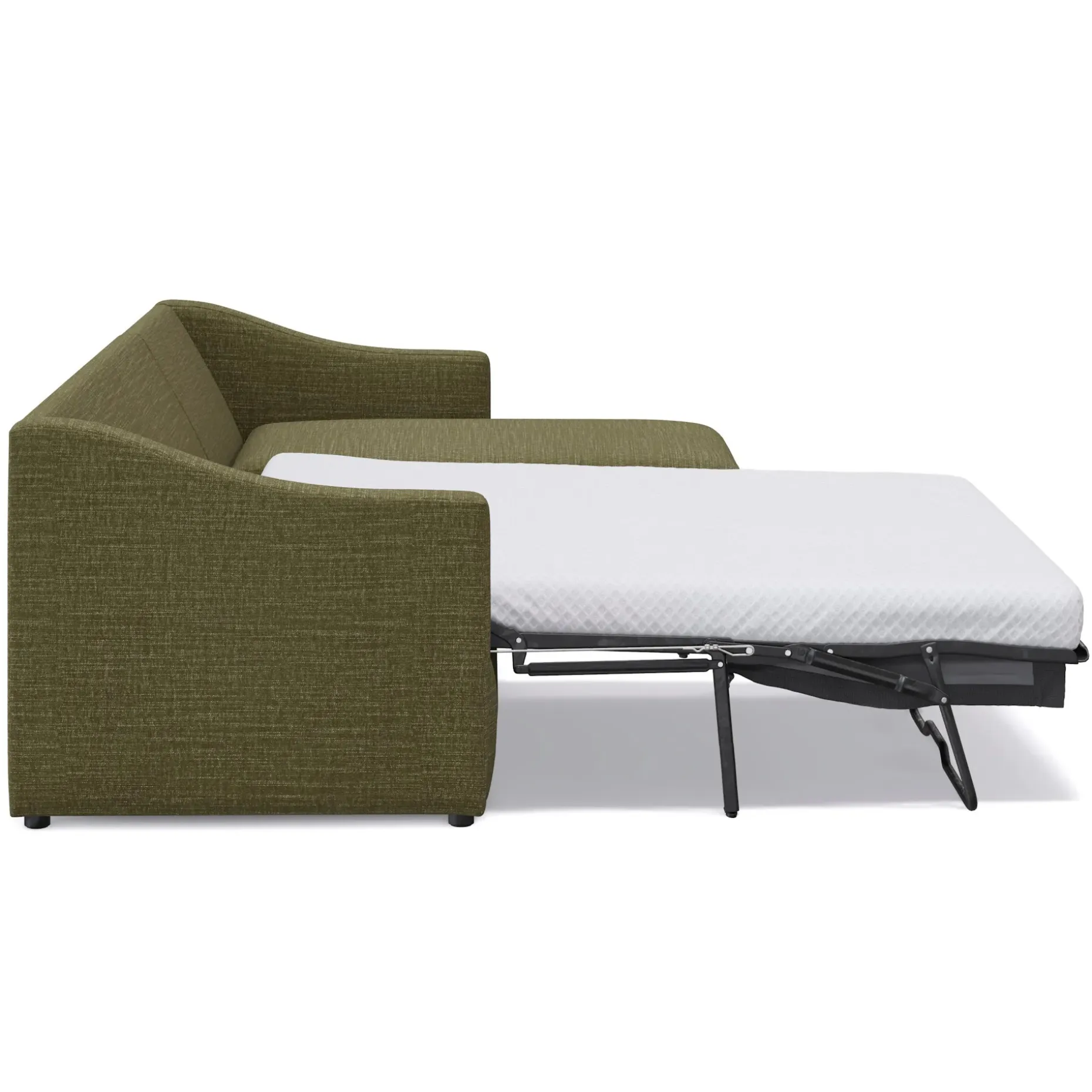 Landry 109" Right Storage Sleeper Sectional - Napa Moss