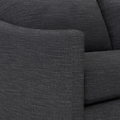 Landry 109" Right Storage Sleeper Sectional - Napa Charcoal