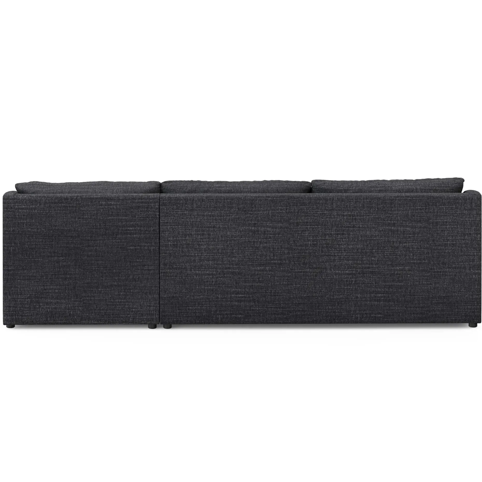 Landry 109" Right Storage Sleeper Sectional - Napa Charcoal
