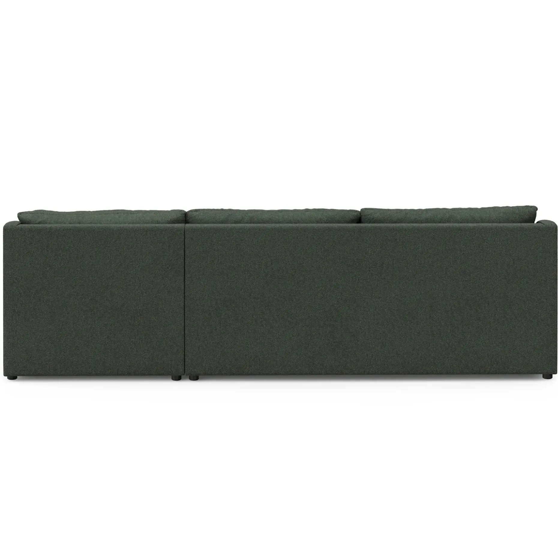Landry 109" Right Storage Sleeper Sectional - Green Wool Bouclé