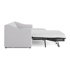 Landry 109" Right Storage Sleeper Sectional - Silver Ivory