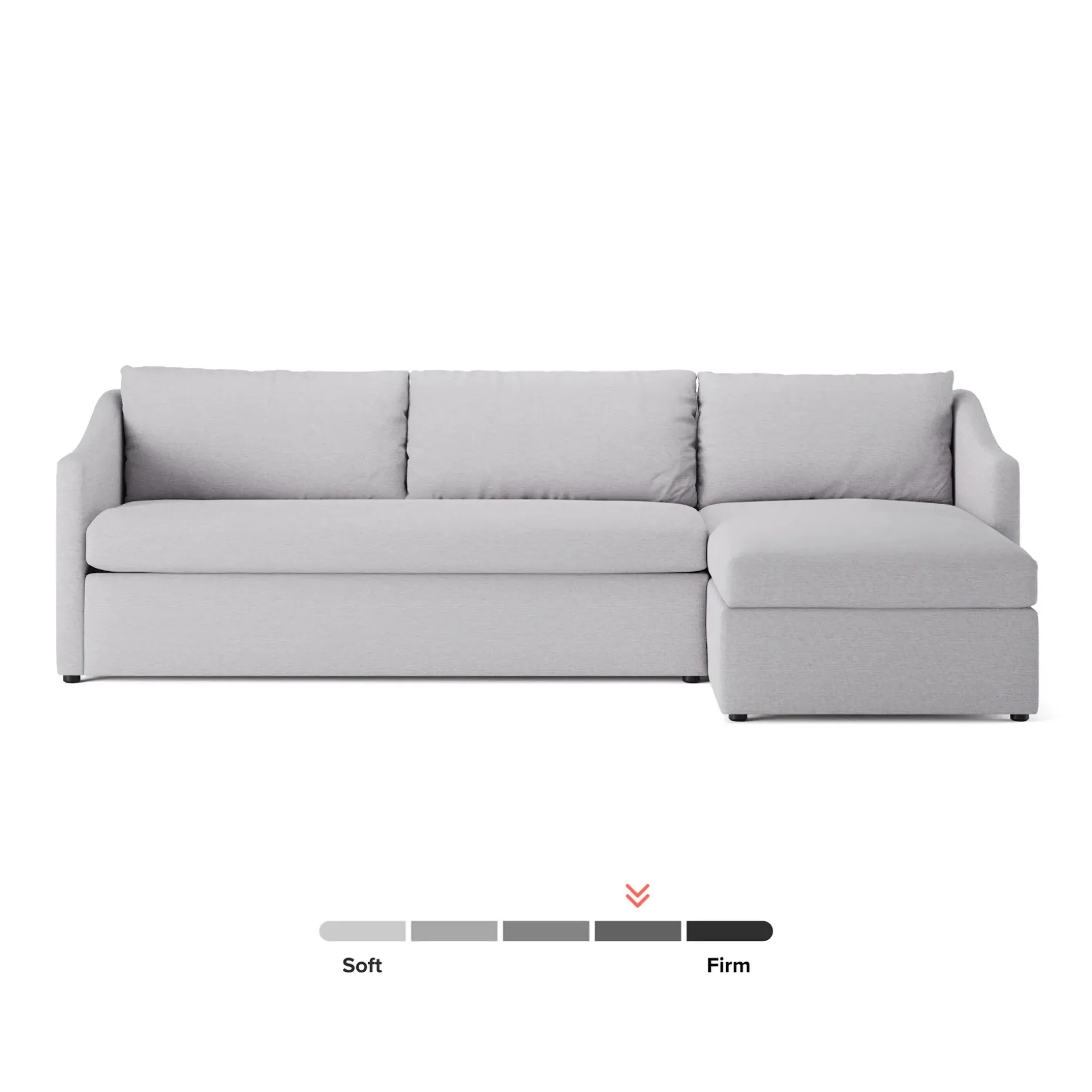 Landry 109" Right Storage Sleeper Sectional - Silver Ivory