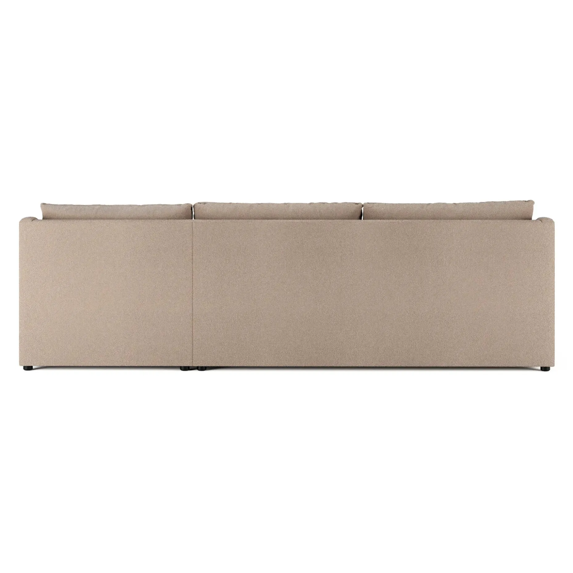 Landry 109" Right Storage Sleeper Sectional - Sandstone Wool Bouclé